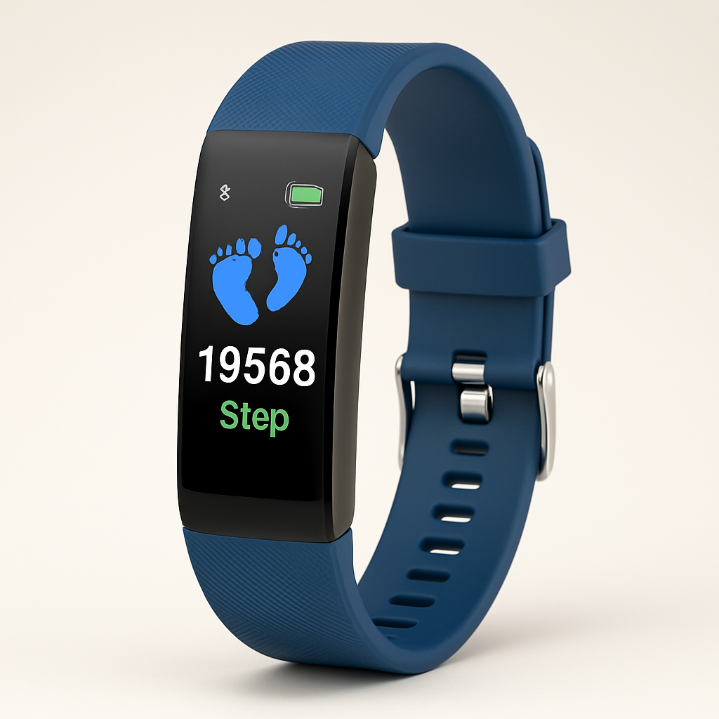Health Monitoring Smartwatch with Heart Rate and Sleep Tracker