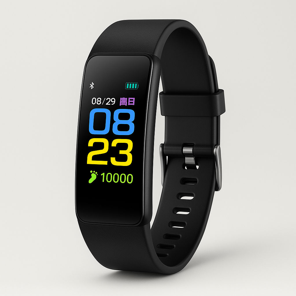 Health Monitoring Smartwatch with Heart Rate and Sleep Tracker