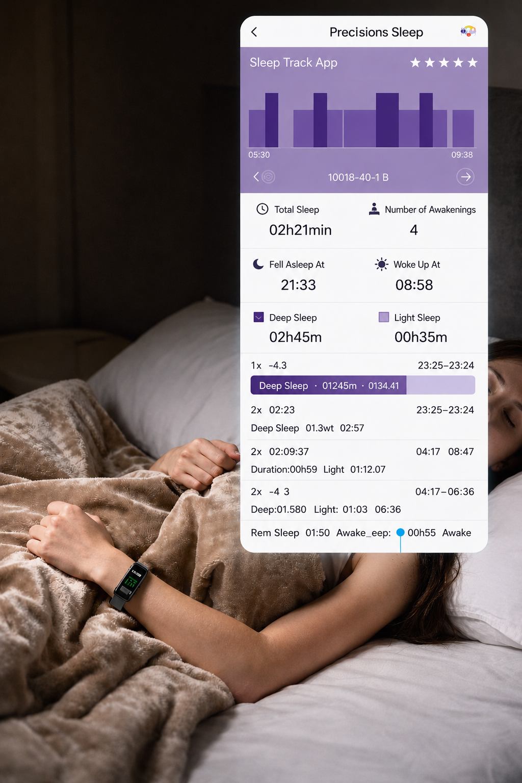Health Monitoring Smartwatch with EKG, Blood Pressure & Sleep Tracking