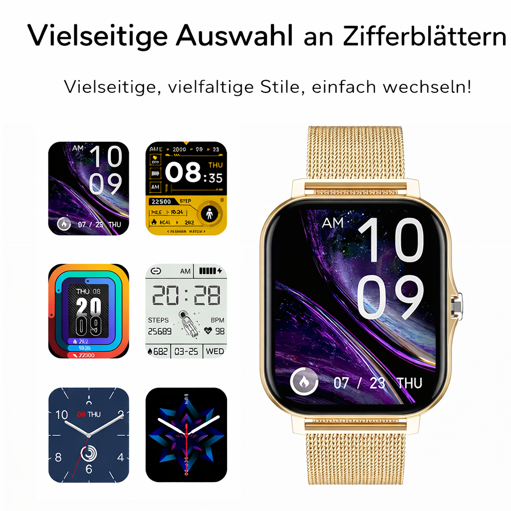 Health Monitoring Smartwatch with Long Battery Life