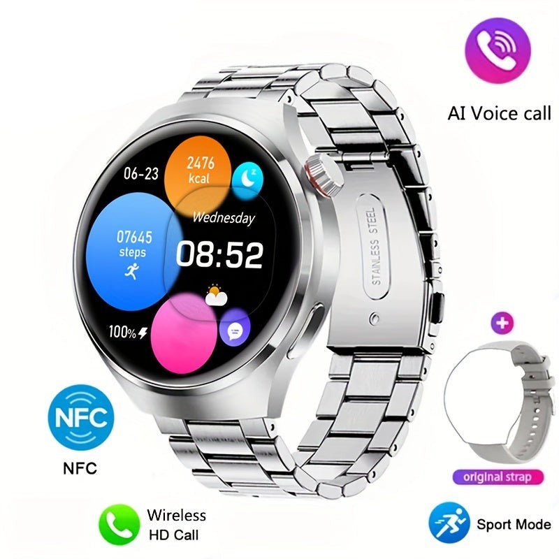 Men's NFC Smartwatch | Health Monitoring | Waterproof