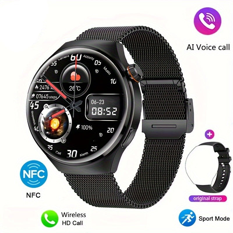 Men's NFC Smartwatch | Health Monitoring | Waterproof