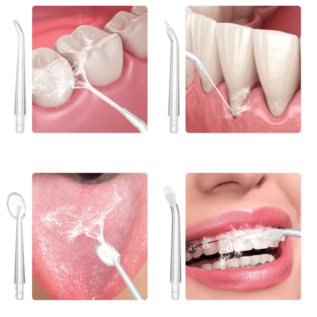 Electric Oral Irrigator | 3 Pressure Levels | 360° Nozzle