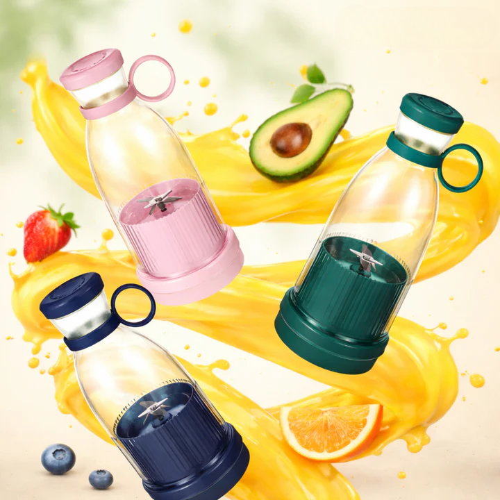 Portable Smoothie Blender | Blend & Drink Directly | Safety Indicator