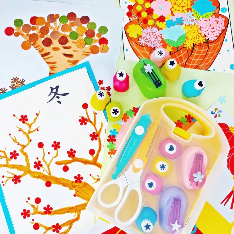 Create Colorful Shapes with Easy Craft Punches