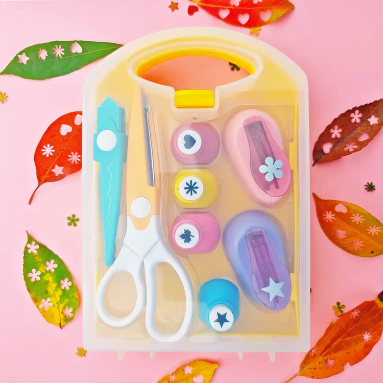 Create Colorful Shapes with Easy Craft Punches