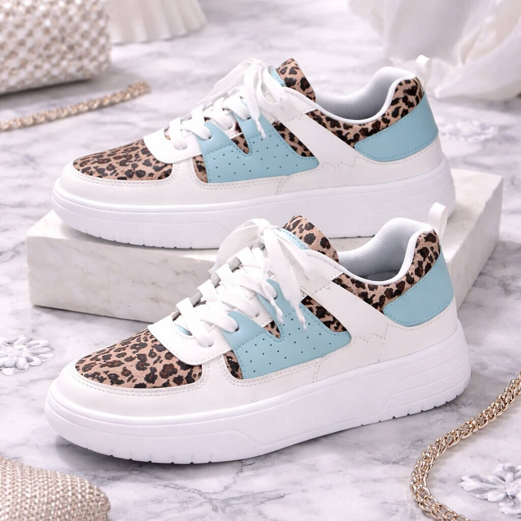 Breathable Upper Sneakers with Cushioned Insole for Comfort