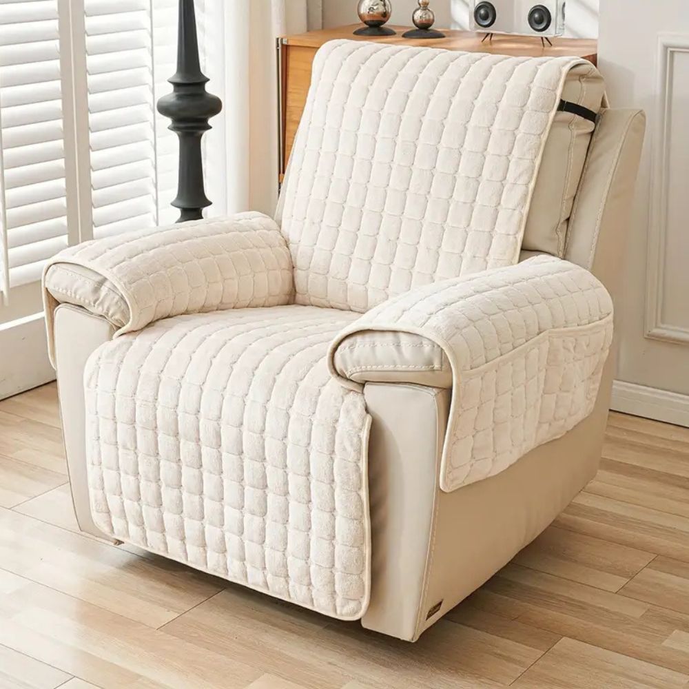 SleekGuard - Stretchable Microfiber Recliner Cover for Ultimate Protection