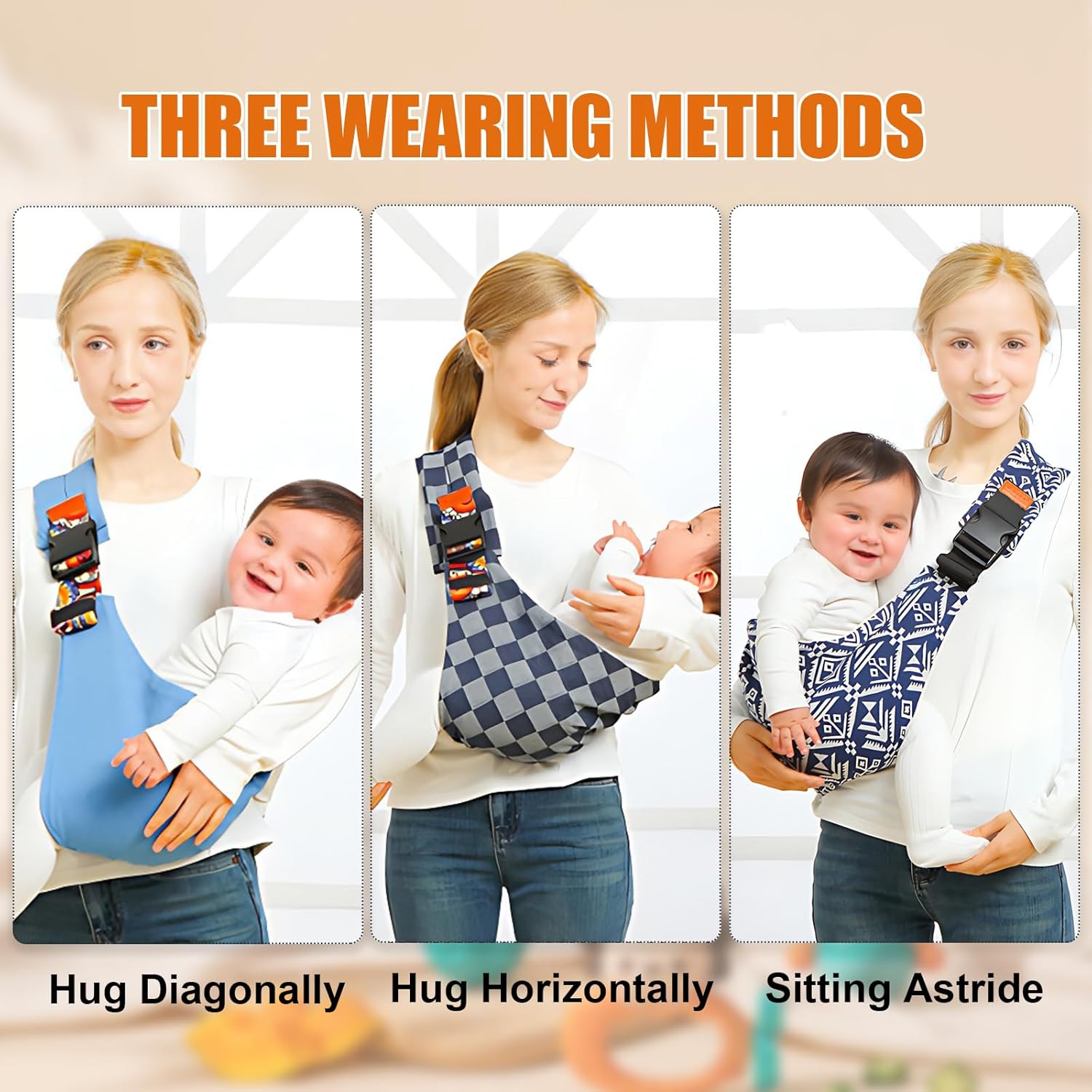 Portable Baby Carrier for Toddlers - Snuggle Sling