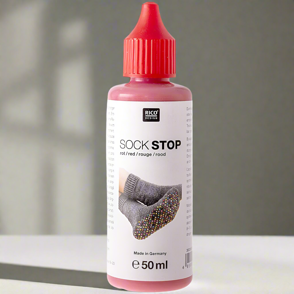 Socks Adhesive | Non-Slip Grip for Safe Steps | Washable Fabric Coating for DIY Socks