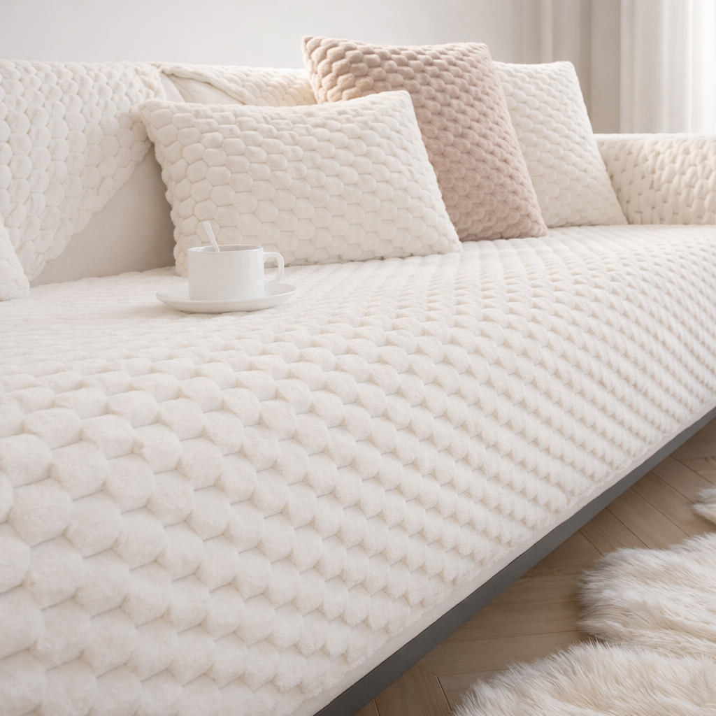 Durable Non-Slip Couch Protector - Machine Washable