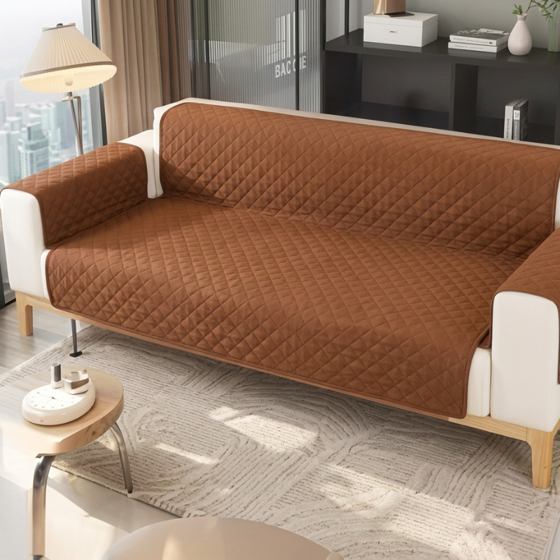 Waterproof Sofa Shield with Non-Slip Backing for Pets