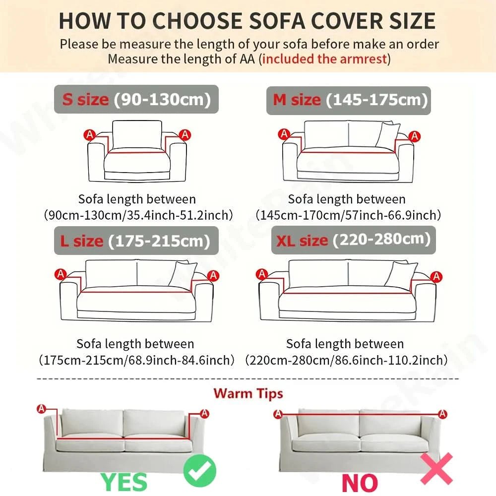 ComfortGuard - Soft, Non-Slip Sofa Cover for Elegant Homes