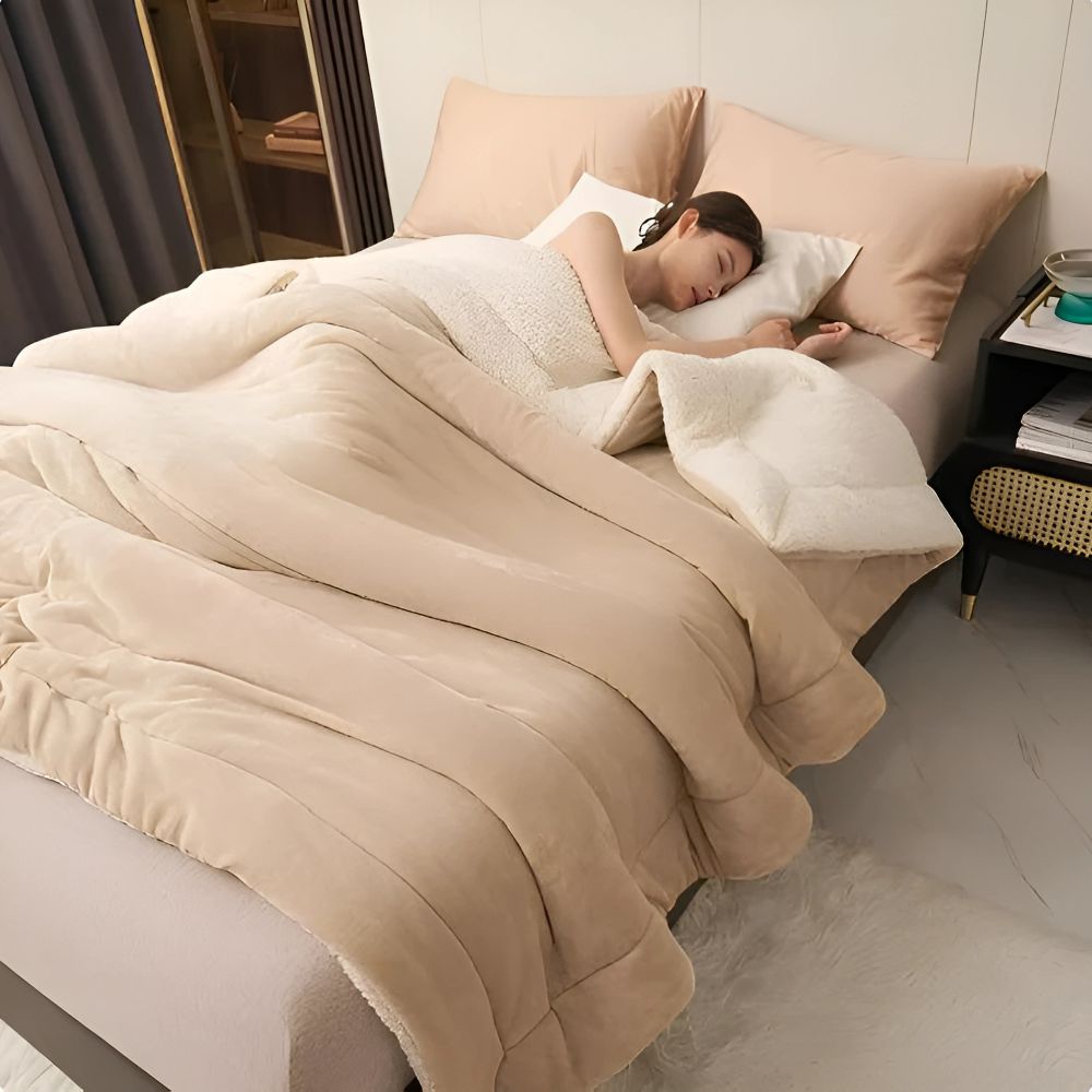 CozyNest – Premium Soft Fleece Throw Blanket
