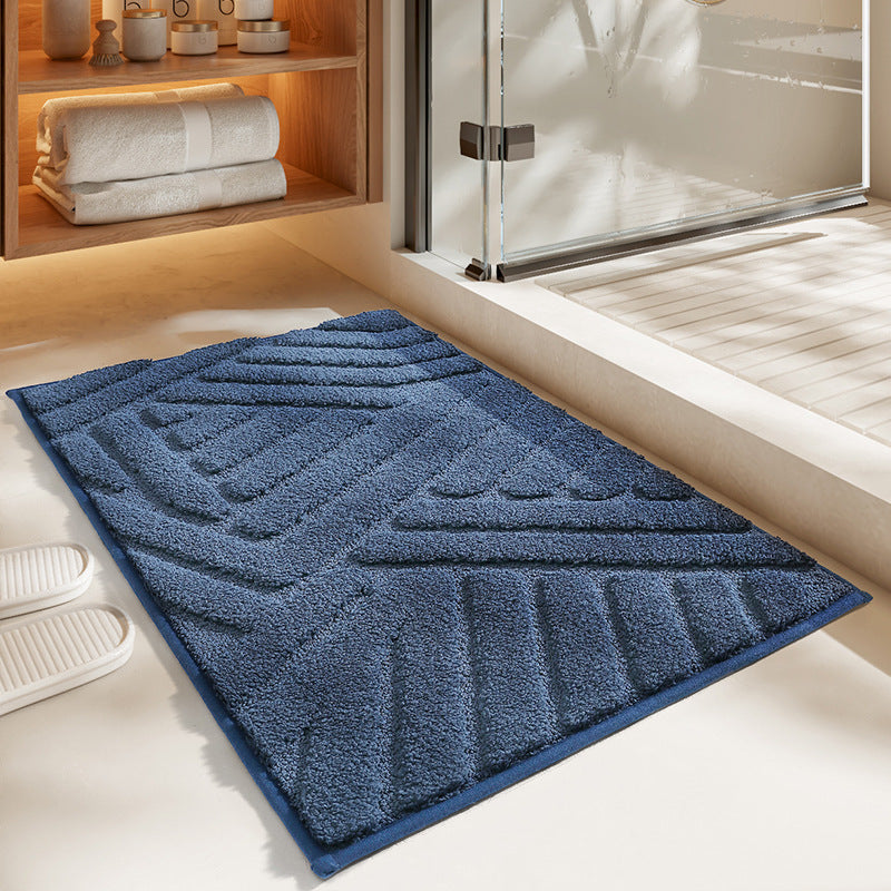 Plush Quick-Dry Non-Slip Bathroom Rug – Comfort and Safety