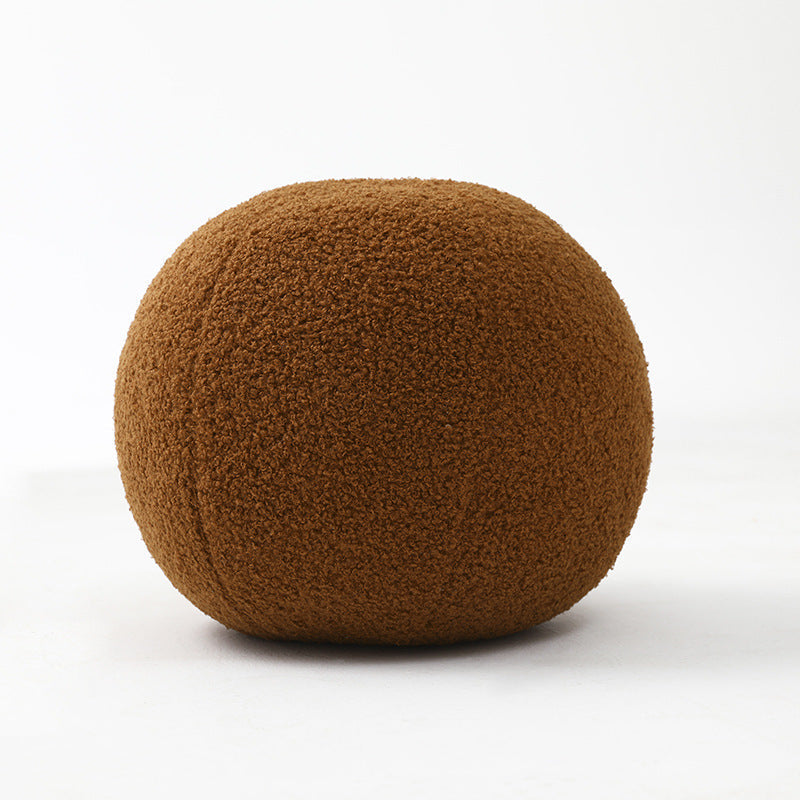Versatile Plush Round Floor Pillow – 11.8 Inch Cozy Seating
