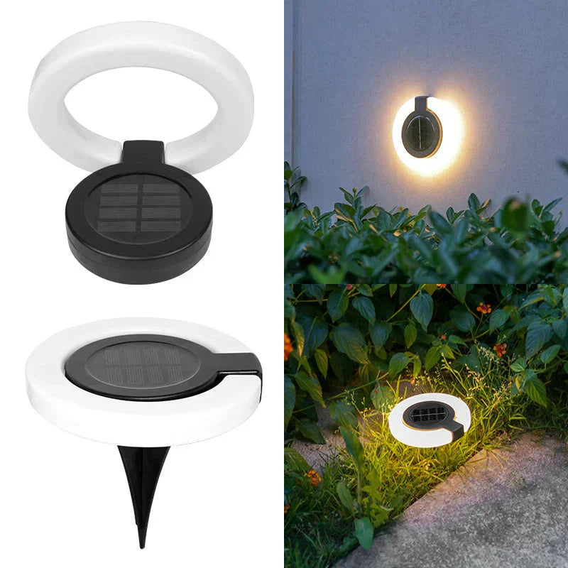 Solar Ground Light | 360-Degree Adjustable | Automatic Dusk Sensor