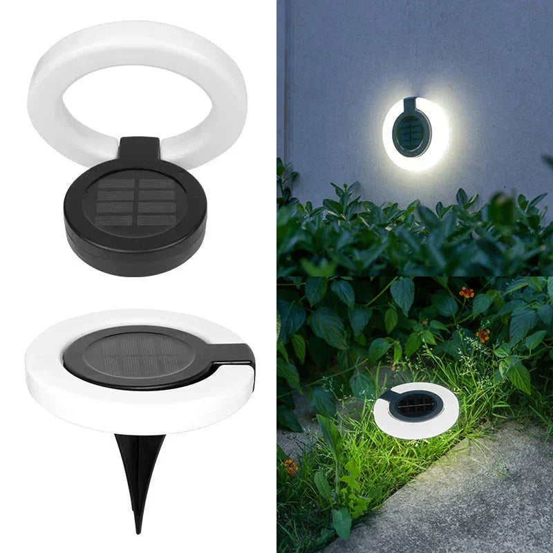 Solar Ground Light | 360-Degree Adjustable | Automatic Dusk Sensor