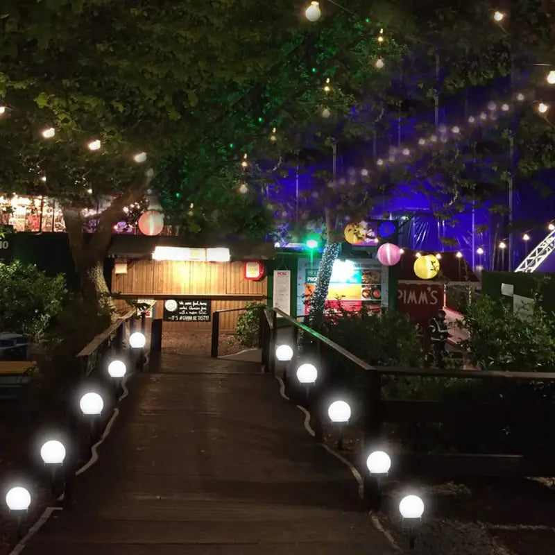 Solar Garden Lights with Automatic Dusk Control | Wireless Illumination