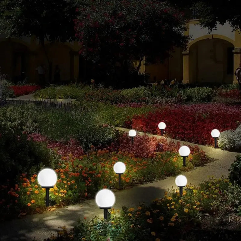 Solar Garden Lights with Automatic Dusk Control | Wireless Illumination