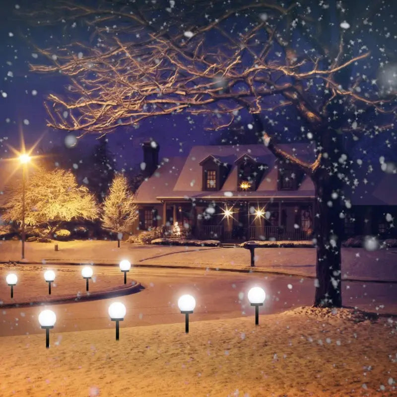 Solar Garden Lights with Automatic Dusk Control | Wireless Illumination