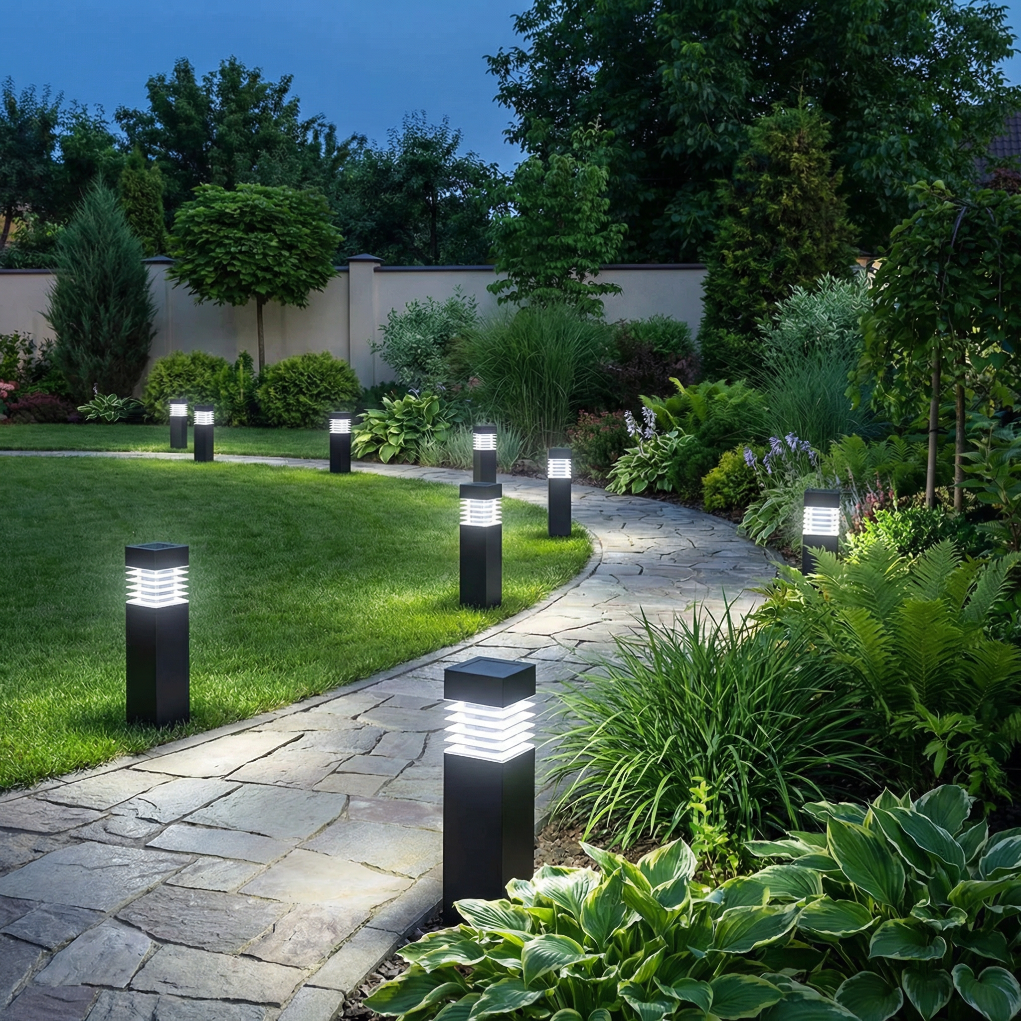 Waterproof Solar LED Ground Lights | Automatic Operation