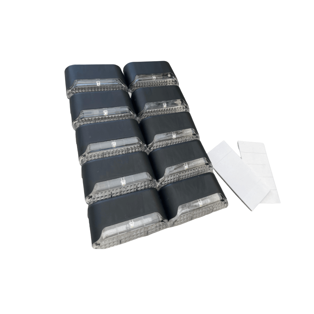 Eco-Friendly Solar Step Lights for Outdoor Ambiance