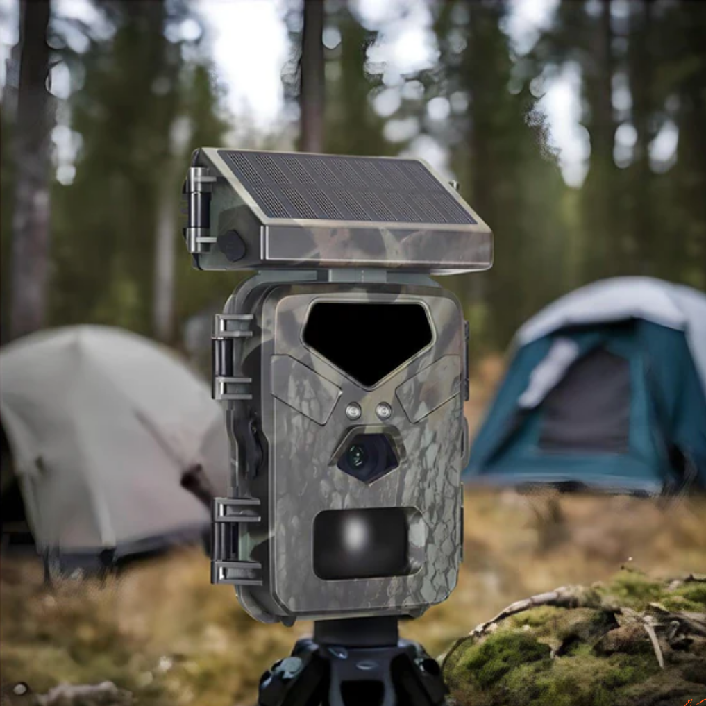 Eco-Friendly Outdoor Surveillance Camera for Wildlife & Property