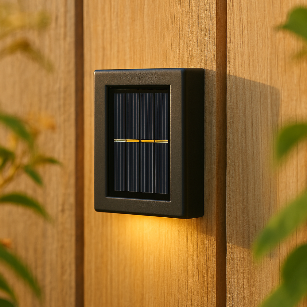 Wireless Solar LED Outdoor Wall Lights | 8-Hour Light Duration | Motion Sensor