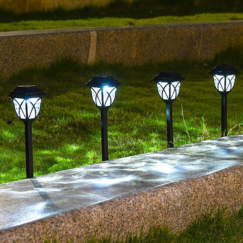 EcoBright Solar Pathway Lights with Smart Dusk Detection