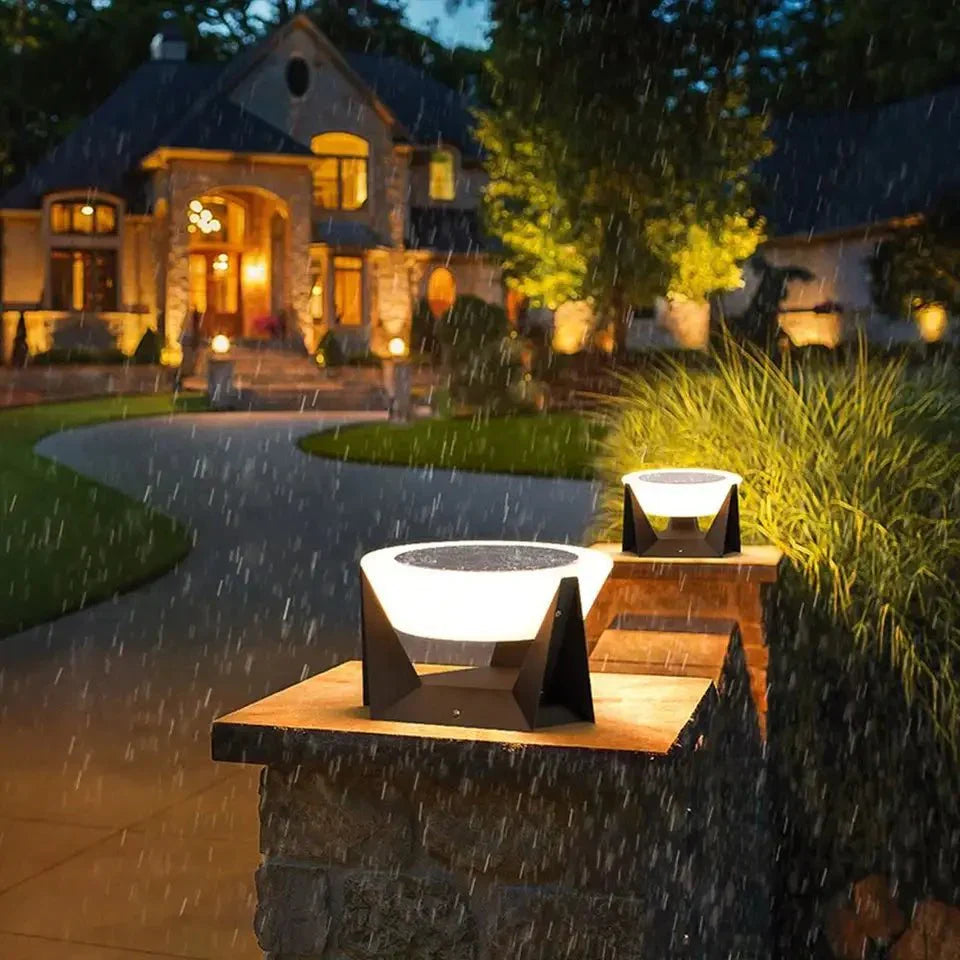 EcoBright Solar Outdoor Spot Light - Waterproof LED Design