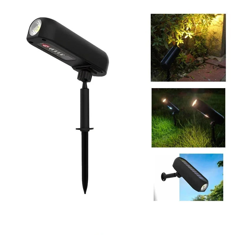 LUMINAIRE – Eco-Friendly Solar LED Spotlight with Dual Modes
