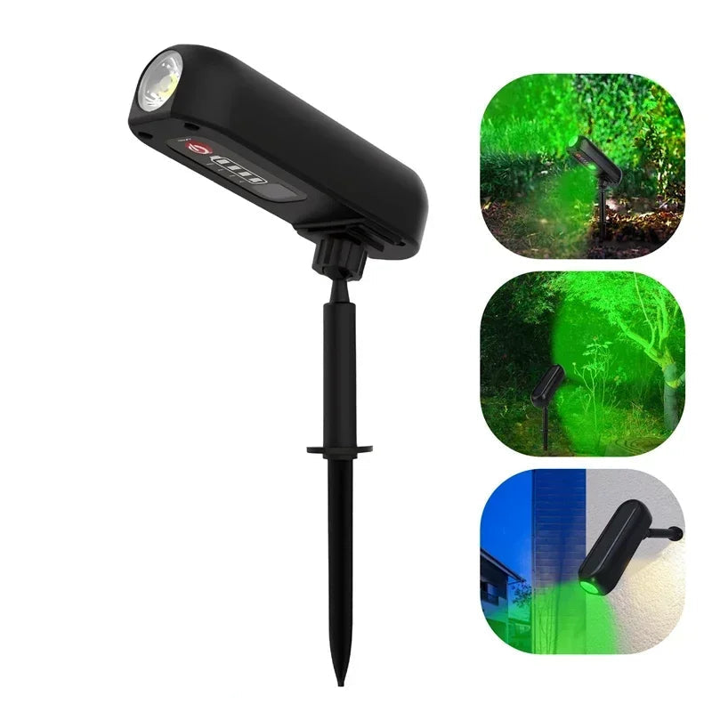 LUMINAIRE – Eco-Friendly Solar LED Spotlight with Dual Modes