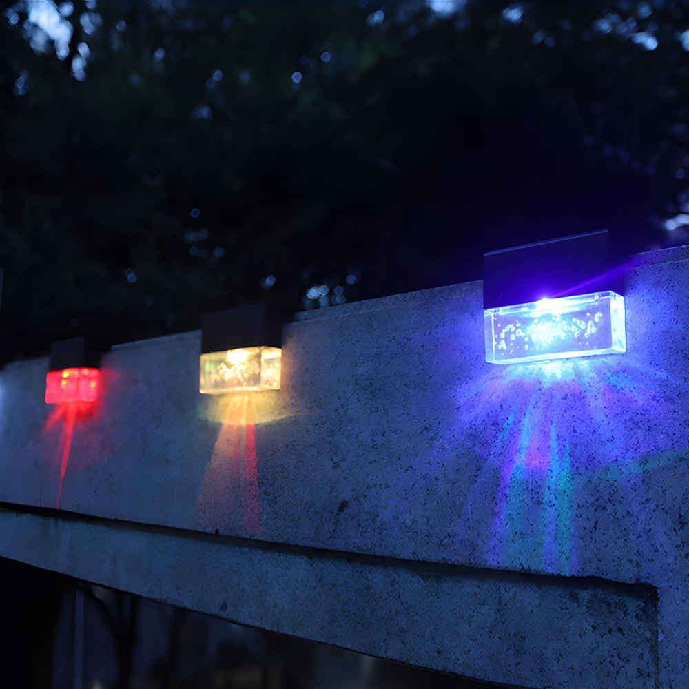 Illuminating Solar Acrylic Step Light for Safety & Style