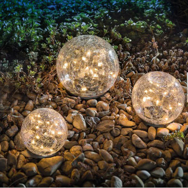 EcoGlow Solar Lantern, IP44 Waterproof, Rechargeable Stake Light