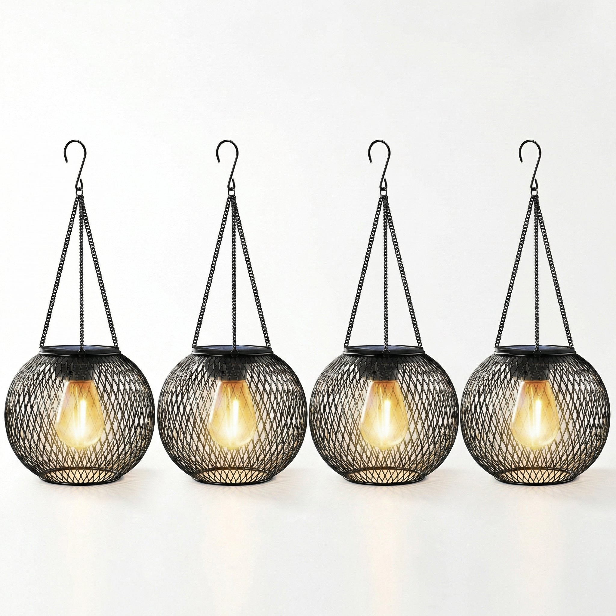 Eco-Conscious Solar Pendant Light for Outdoor Spaces