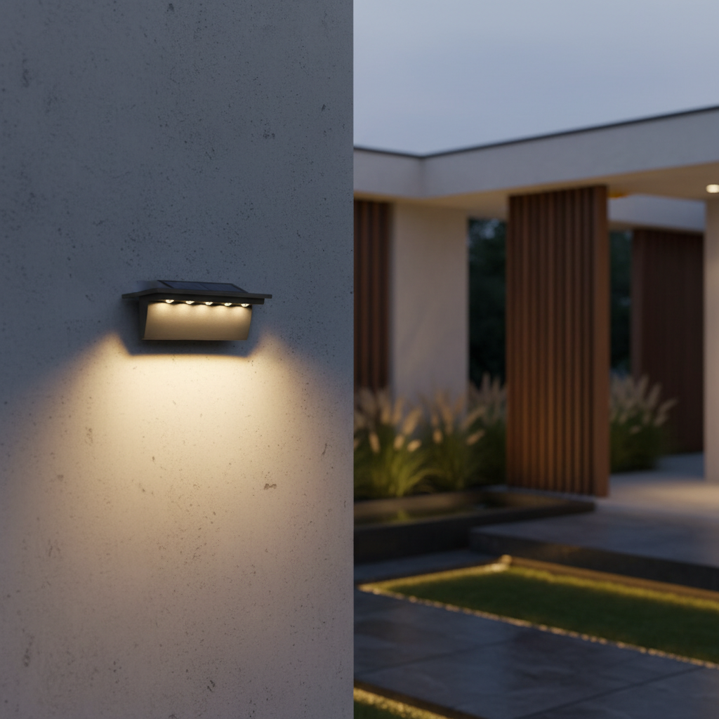 Eco-Friendly Solar Pathway Lights – Weatherproof & Rechargeable