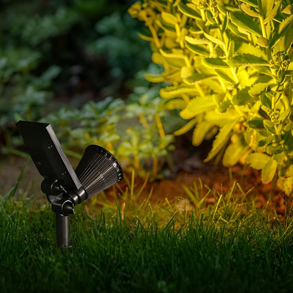 Eco-Friendly Outdoor LED Spotlight with Adjustable Colors