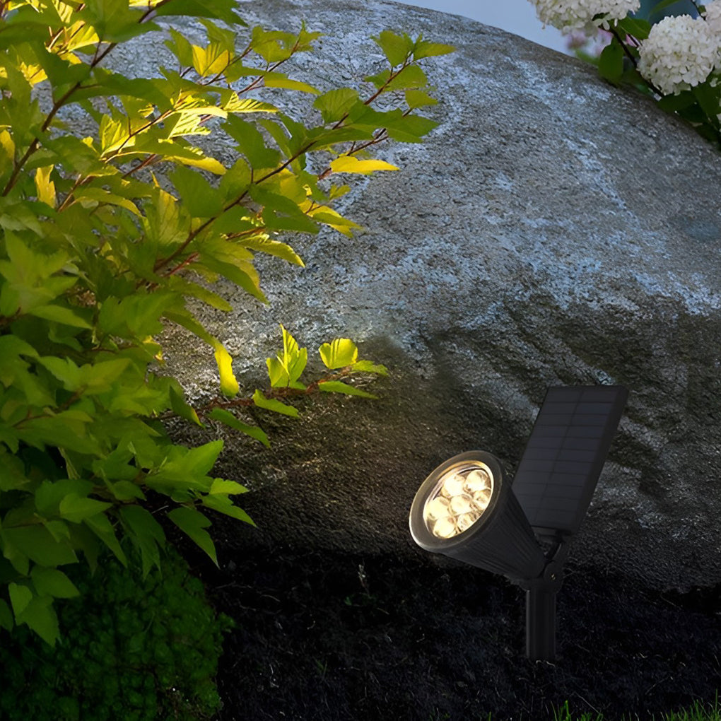 Eco-Friendly Outdoor LED Spotlight with Adjustable Colors