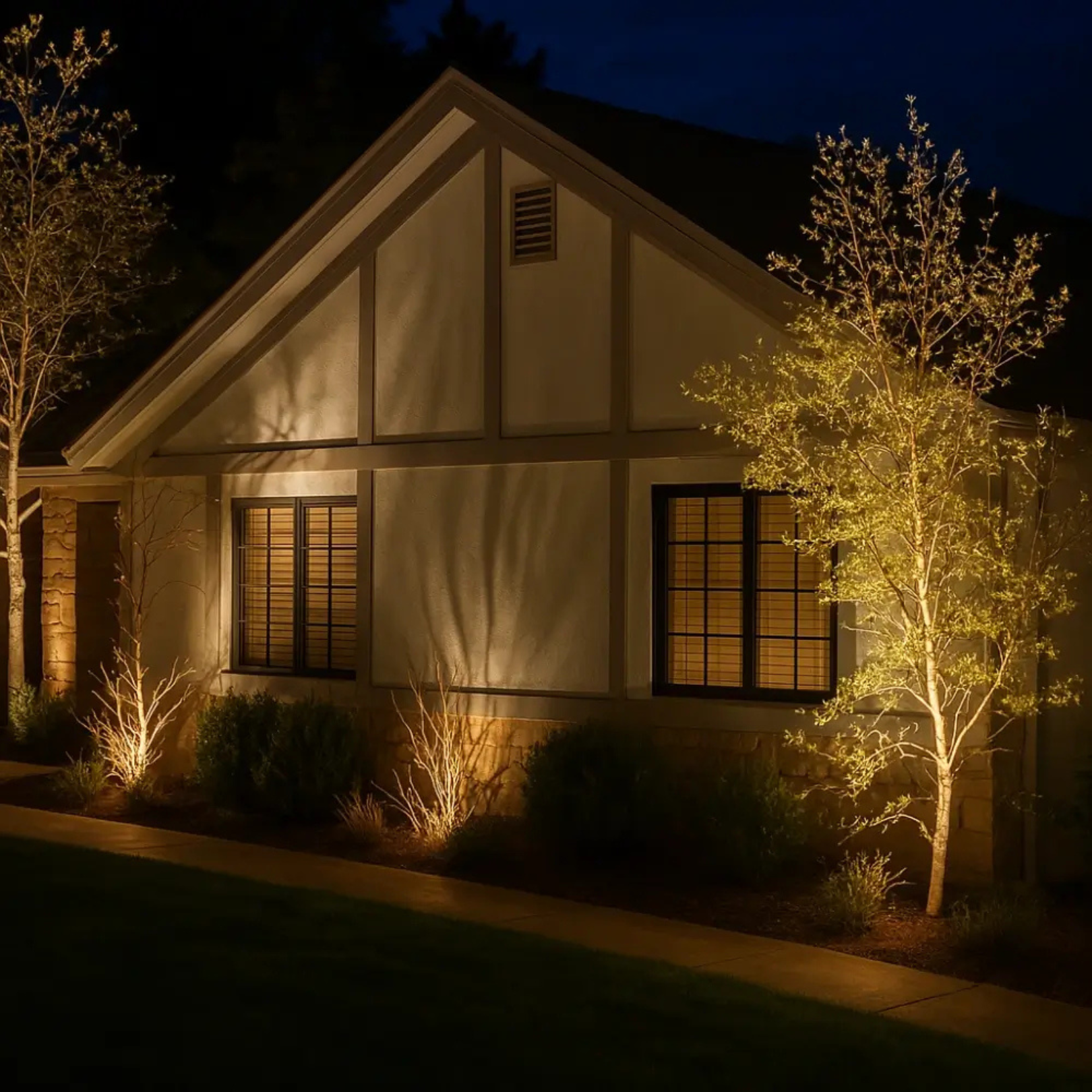 EcoGlow Solar Spotlight with Dusk Sensor and 9 Color Options