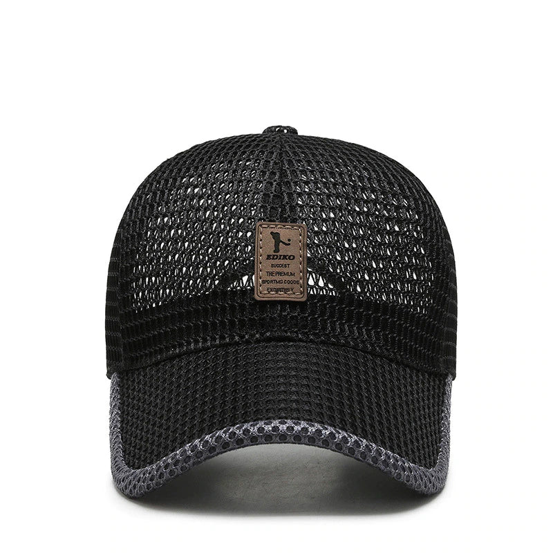 Breathable Mesh Summer Cap | Adjustable Snapback | Outdoor Baseball Hat