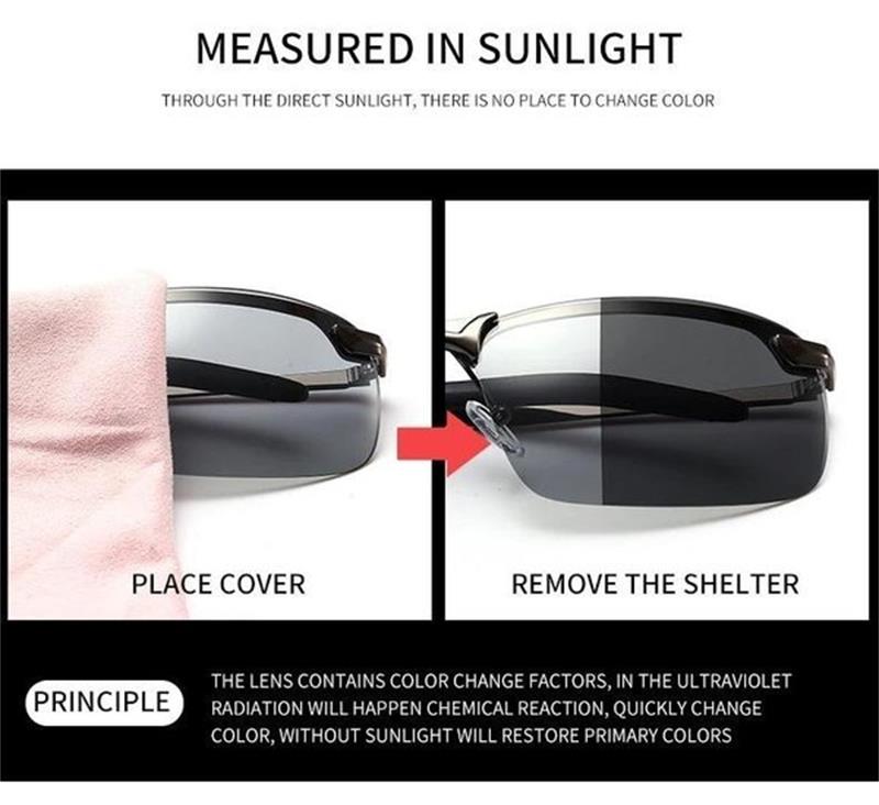 Lightweight Sunglasses with Automatic Tinting | LumiShift Technology