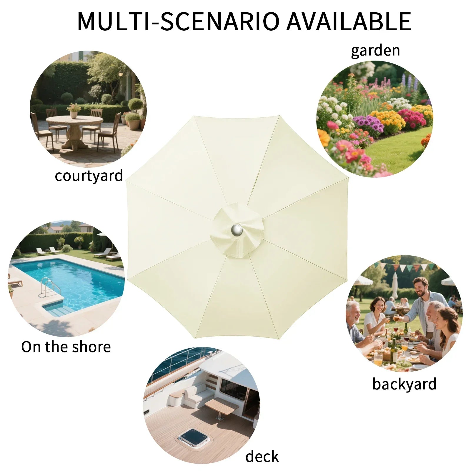 Water-Resistant Weather Protection Cover with Ventilation Opening