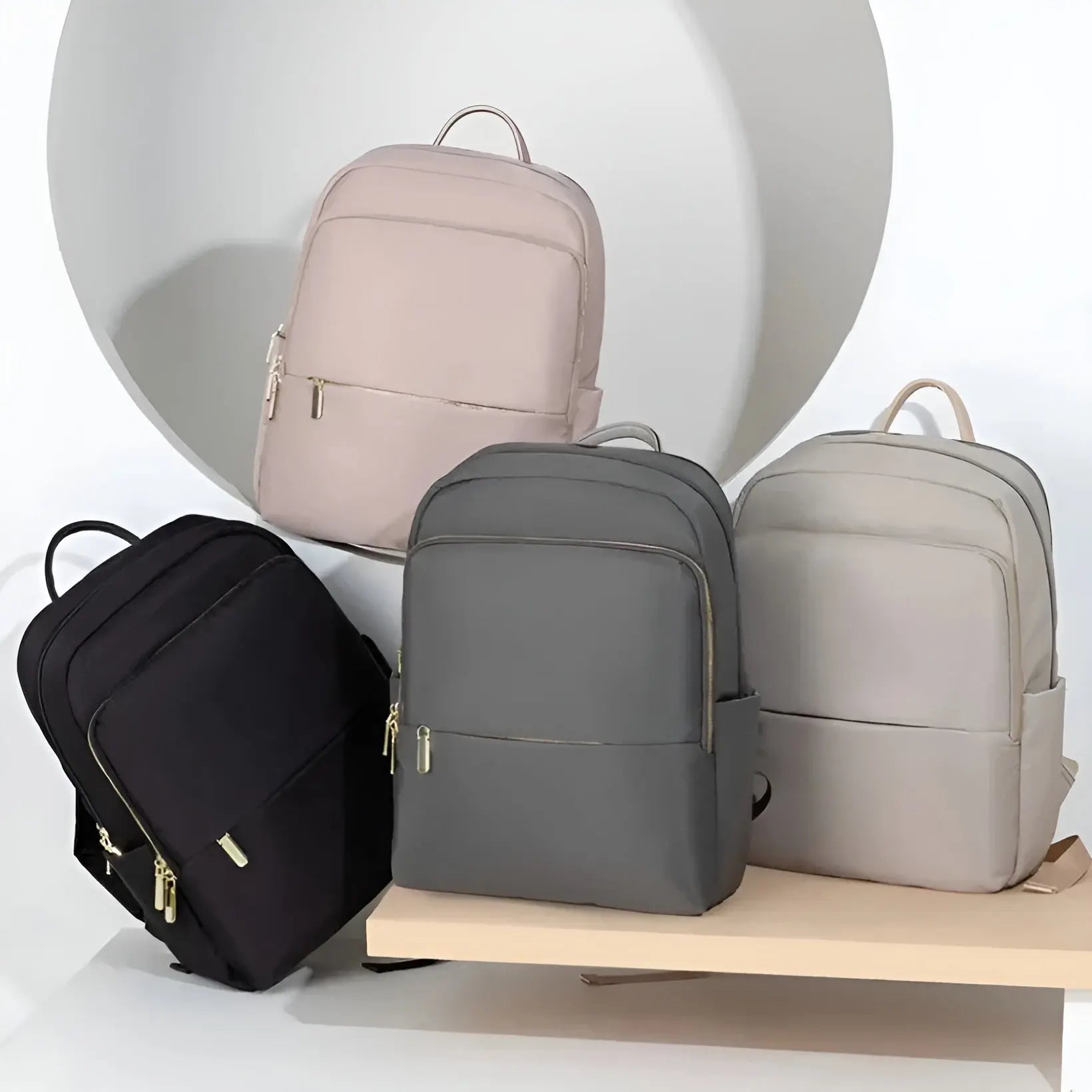 Ava Chic Waterproof Backpack – Elegant Travel & Laptop Carrier