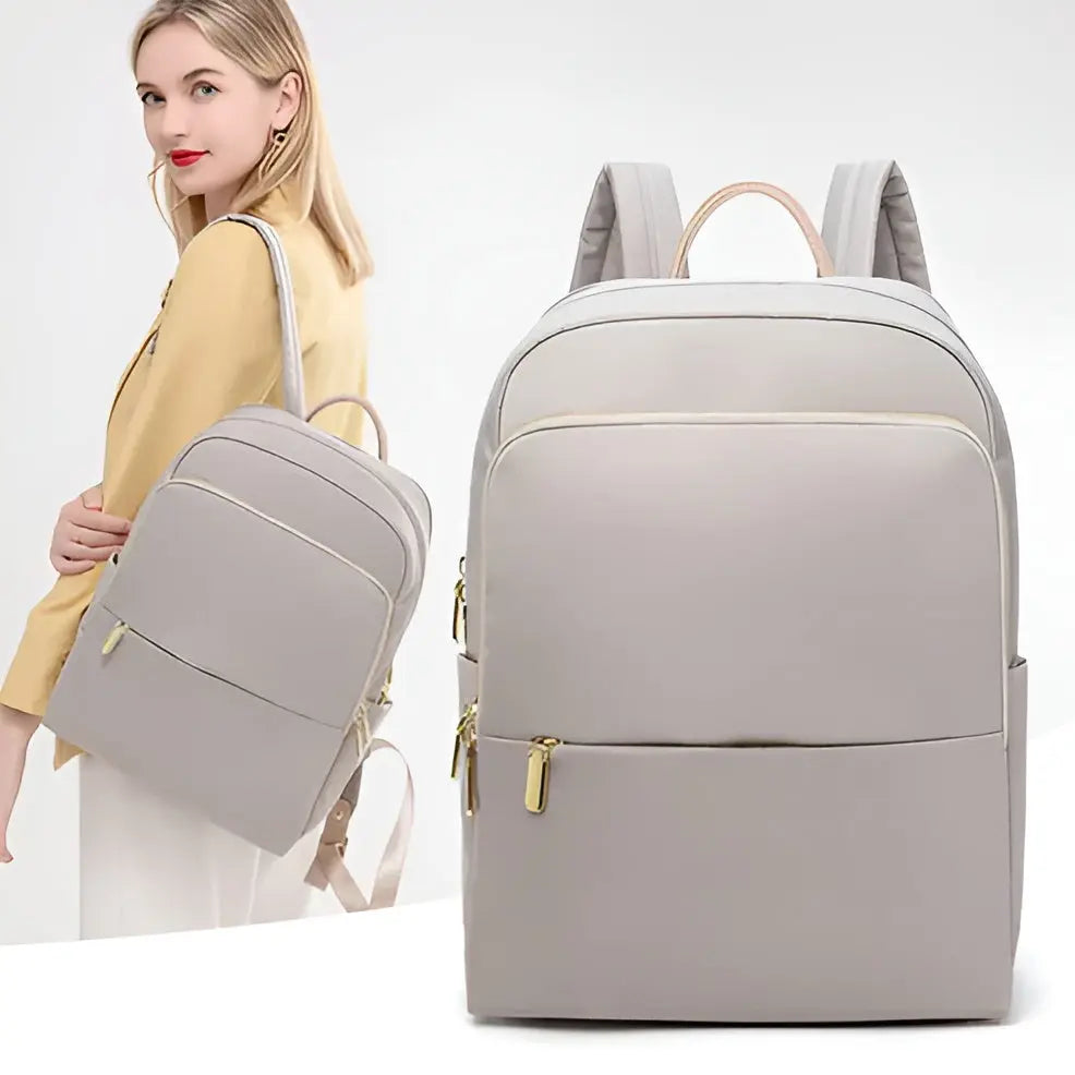 Ava Chic Waterproof Backpack – Elegant Travel & Laptop Carrier