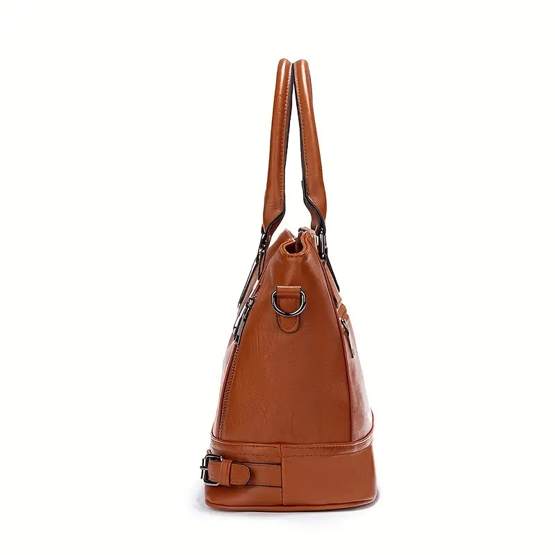 Chic Vintage-Inspired Crossbody Handbag for Everyday Use