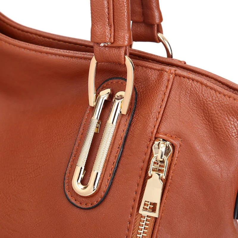 Chic Vintage-Inspired Crossbody Handbag for Everyday Use