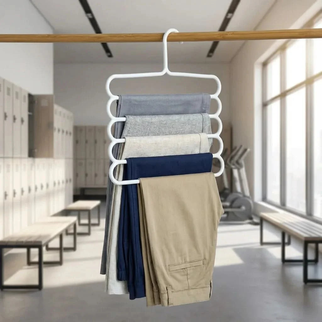 Multi-Tier Closet Hanger for Space Optimization and Organization