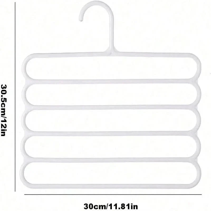 Multi-Tier Closet Hanger for Space Optimization and Organization