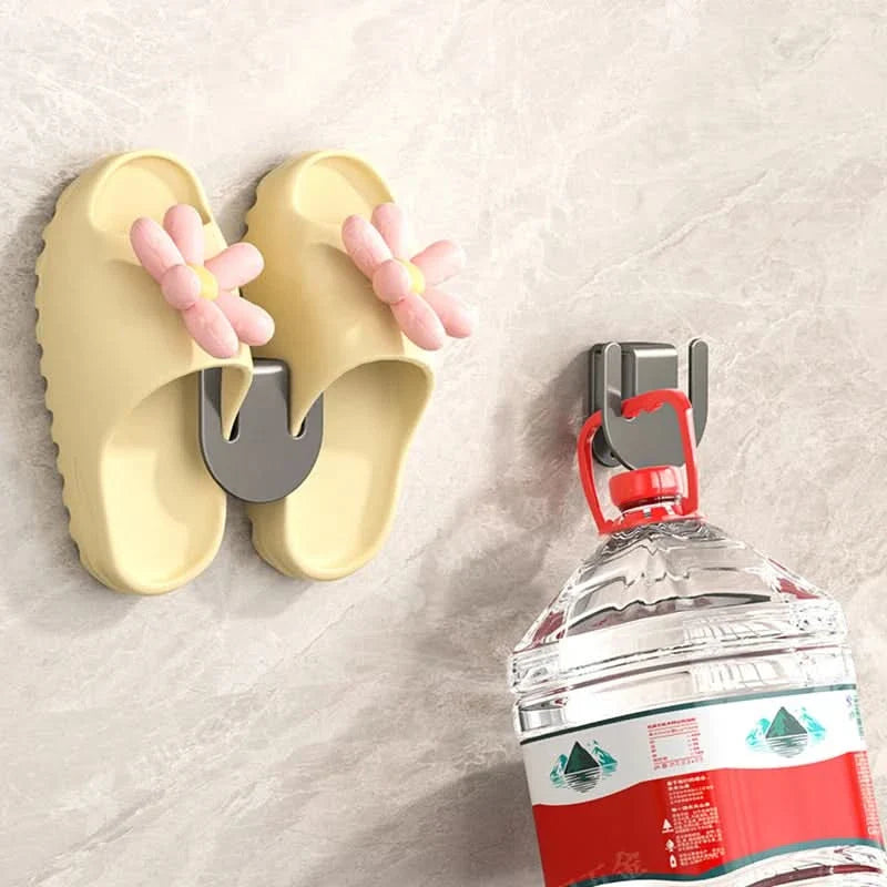 Space-Saving Bath Organizer for Footwear – Slippers and Sandals